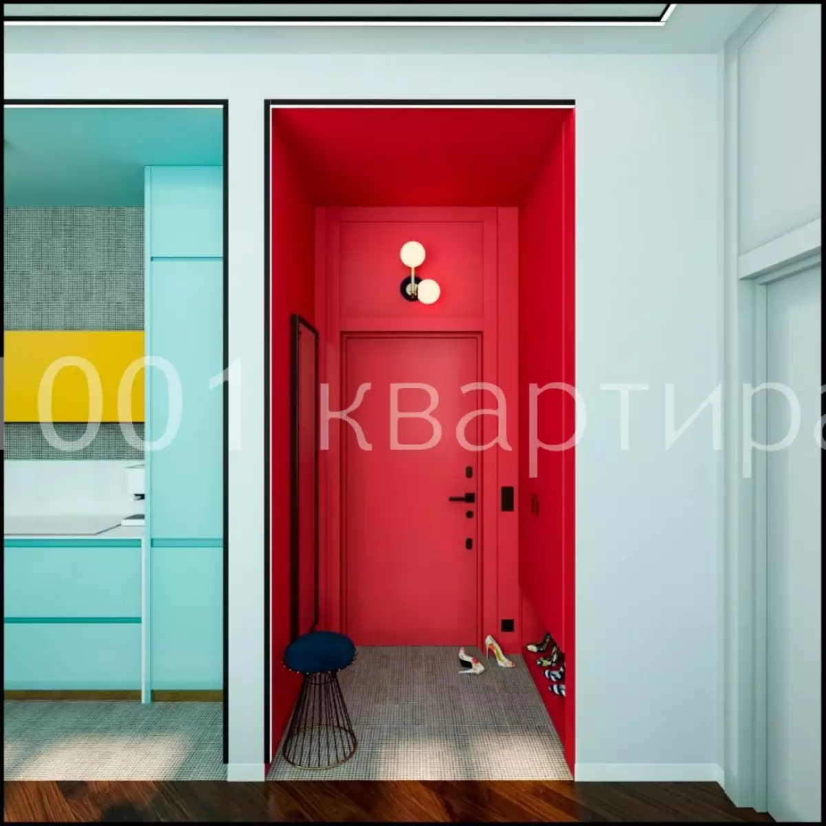 Вариант #134597 для аренды посуточно в Москве 1-я Тверская-Ямская, д.25с2 на 4 гостей - фото 10